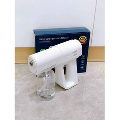 ⛑️CHÍNH HÃNG - BẢO HÀNH 12 THÁNG⛑️Súng Khử Khuẩn Phun Xịt Khử Sát Trùng Nano K5 Hàng Chuẩn In Laser 8 Mắt UV