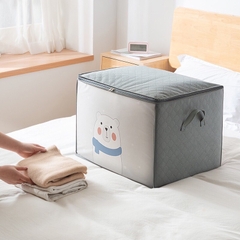 Túi đựng quần áo, túi vải đựng chăn mền, đựng đồ chống thấm , chống ẩm siêu lớn gấp gọn 100L