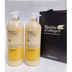 Dầu gội Xã Biotin Collagen vàng Giúp Phục Hồi Chống Rụng tóc