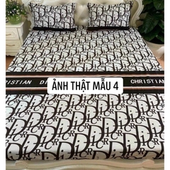 Bộ Ga Gối 3 Chi Tiết Chữ D Mền Giường Sang Trọng