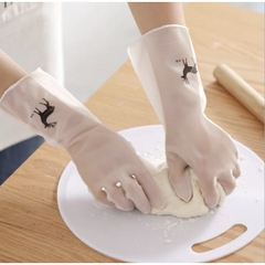 Găng Tay Cao Su Siêu Dai Hình Hươu Dành Cho Chị Em Nội Trợ