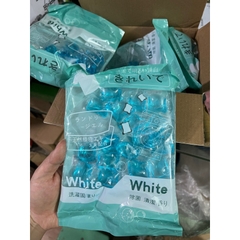 Set 100 Viên Giặt Quần Áo Siêu Sạch Nội Địa Không Cần Dùng Nước xả Siêu Tiết Kiệm