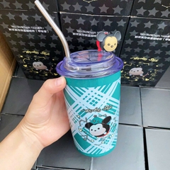 Ly Giữ Nhiệt Thái Lan Hình Micky Siêu Hot Siêu Cute Inox 304 Tặng Kèm Ống Hút Và Sticker 450ml