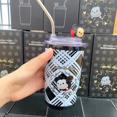 Ly Giữ Nhiệt Thái Lan Hình Micky Siêu Hot Siêu Cute Inox 304 Tặng Kèm Ống Hút Và Sticker 450ml