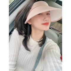 Mũ Nón Rộng Vành Chống Nắng Nữa Đầu Nón Nữ Nữa Đầu Chống Tia UV chống Nắng Cho Nam Nữ