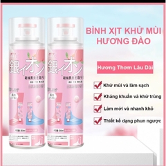 Bình Xịt Giày Chống Hôi Chân Hương Hoa Đào Thơm Ngát Và Nano Khử Mùi Hiệu Quả Khử Mùi Giày Dép