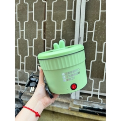 Nồi Lẩu Cô Đơn 1 Người size 18 Nồi Lẩu Điện Mini Dung Tích 1.8L Chống Dính