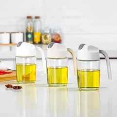 Bình Đựng Dầu Ăn Nước Mắm Tự Động Mở Nắp Khi Rót Tiện Lợi 300ml