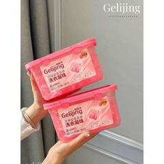Viên Giặt Xả Cô Đặc Gelijing 2in1 Hương Hoa Anh đào