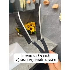 Bàn Chải Vệ Sinh Khe Hở Mọi Ngóc Ngách, Góc Chết Đa Năng Cọ Vệ Sinh Khe Nhà Tắm Khe Cửa Nhà Bếp Nhỏ Gọn Tiện Lợi