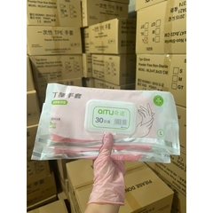 Hộp 30 Cái Găng Tay Cao Su Siêu Dai Rữa Chén Bát, Nấu Ăn, Làm Bếp Tiện Lợi