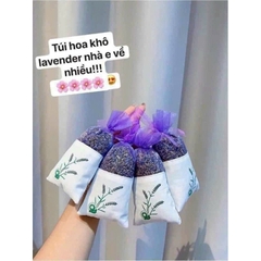 Túi Thơm hoa Oải Hương Lavender Túi Treo Trong Tủ Quần Áo Treo Xe Hơi, Hương Thơm Tự Nhiên