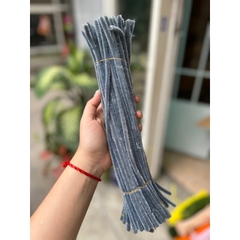 Set 100 Dây Kẽm Nhung Làm Đồ Chơi Thủ Công Làm Hoa Cây Thông Noel Kẽm Nhung