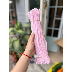 Set 100 Dây Kẽm Nhung Làm Đồ Chơi Thủ Công Làm Hoa Cây Thông Noel Kẽm Nhung