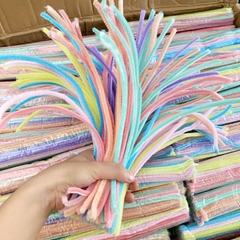 Set 100 Dây Kẽm Nhung Làm Đồ Chơi Thủ Công Làm Hoa Cây Thông Noel Kẽm Nhung