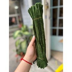 Set 100 Dây Kẽm Nhung Làm Đồ Chơi Thủ Công Làm Hoa Cây Thông Noel Kẽm Nhung