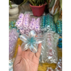 Kẹp Tóc Hoa Sứ Có Nhiều Màu Sắc Rực Rỡ 8cm Thích Hợp Đi Biển