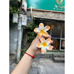 Kẹp Tóc Hoa Sứ 8cm Kẹp Tóc Càng Cua Kẹp Tóc Đi Biển Nhiều Màu Sắc Rực Rỡ Dành Cho Bạn Gái