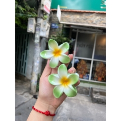 Kẹp Tóc Hoa Sứ 8cm Kẹp Tóc Càng Cua Kẹp Tóc Đi Biển Nhiều Màu Sắc Rực Rỡ Dành Cho Bạn Gái