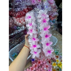 Kẹp Tóc Hoa Sứ 8cm Kẹp Tóc Càng Cua Kẹp Tóc Đi Biển Nhiều Màu Sắc Rực Rỡ Dành Cho Bạn Gái