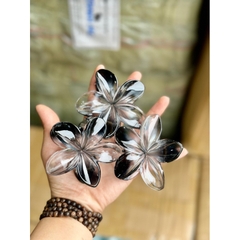 Kẹp Tóc Hoa Sứ 8cm Kẹp Tóc Càng Cua Kẹp Tóc Đi Biển Nhiều Màu Sắc Rực Rỡ Dành Cho Bạn Gái