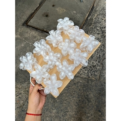 Kẹp Tóc Hoa Sứ 8cm Dành Cho Bạn Gái Thích Hợp Đễ Đi Biển Tặng Quà