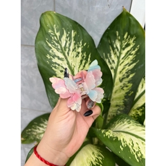 Kẹp Tóc Hình Bướm Xà Cừ 2 Lớp - Kẹp Bướm Đổi màu Sang Trọng Dành Cho Nữ Thích Hợp Đễ Tặng Quà, Dịp Lễ