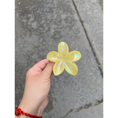 Kẹp Tóc Hoa Sứ 8cm Dành Cho Bạn Gái Thích Hợp Đễ Đi Biển Tặng Quà