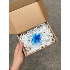 Kẹp Tóc Hoa Sứ 8cm Dành Cho Bạn Gái Thích Hợp Đễ Đi Biển Tặng Quà