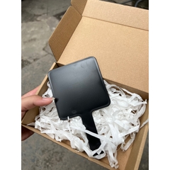 Gương Cầm Tay Custom Theo Yêu Cầu Gương Vuông Đính Chữ Theo Yêu Cầu