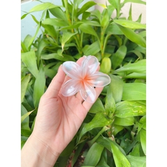 Kẹp Tóc Hoa Sứ 8cm Dành Cho Bạn Gái Thích Hợp Đễ Đi Biển Tặng Quà