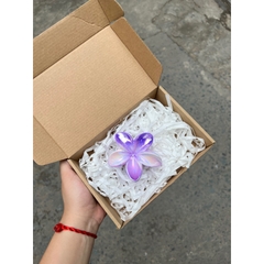 Kẹp Tóc Hoa Sứ 8cm Dành Cho Bạn Gái Thích Hợp Đễ Đi Biển Tặng Quà