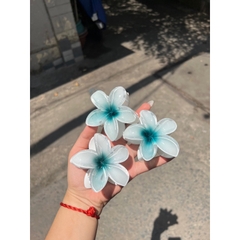 Kẹp Tóc Hoa Sứ 8cm Dành Cho Bạn Gái Thích Hợp Đễ Đi Biển Tặng Quà
