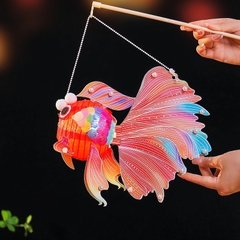 Lồng Đèn Trung Thu Hình Cá 2024 Tự Lắp Ráp Lồng Đèn Mẫu Mới Cho Bé