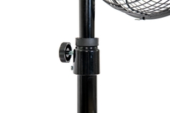 Quạt cây công nghiệp chinghai HS28ĐN3Đ, sải cánh 70cm, 3 cánh đen