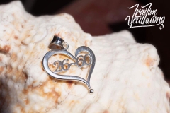 Trái tim bạc | Silver heart jewery