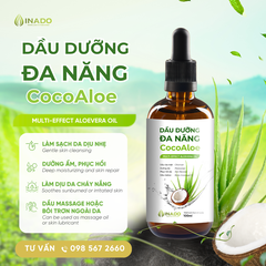 Dầu dừa Lô hội CocoAloe  100ml