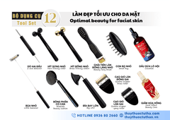 Bộ dụng cụ 12 Làm Đẹp Tối Ưu Cho Da Mặt | Tools set 12 Optimal Beauty For Face