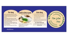 Muối gừng | Ginger salt