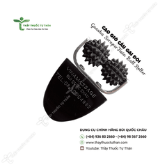 Cạo gió cầu gai đôi | Guasha Scraper-Twin Ball Roller