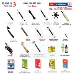 Bộ số 3 DỤNG CỤ CHO TRẺ NHỎ