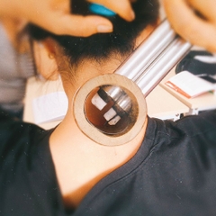 Ống tự hơ ngải bằng tre | Handmade Moxa Self-treatment Bamboo Tube