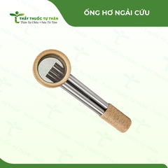 Ống tự hơ ngải bằng tre | Handmade Moxa Self-treatment Bamboo Tube