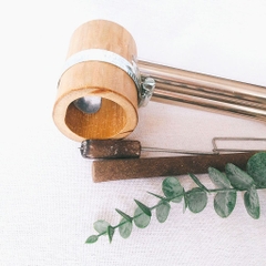 Ống tự hơ ngải bằng tre | Handmade Moxa Self-treatment Bamboo Tube