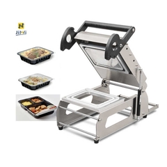 Máy dán miệng khay nhựa FR160E cho thực phẩm