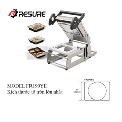 Máy Dán Miệng Khay Nhựa Thủ Công Loại Khay Tô Tròn FR190YE✅✅