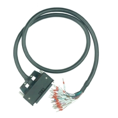 Cáp Mitsubishi A6CON1 40 Pin Dài 3M For Control Servo Motor PLC I/O Mitsubishi Omron Fujitsu Signal Line A6CON1 40 Pin Female to 40 Core Terminal Block