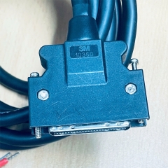 Cáp SCSI HPCN MDR 50 Male to 50 Core Screw Lock Dài 3M I/O Connector Cable Shielded 3M 10350 28AWG X 25P For Mitsubishi Servo Driver MR-J3CN1 Interface CN1