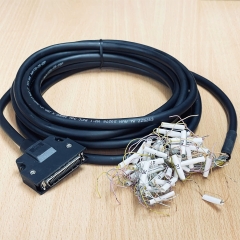 Cáp Tín Hiệu I/O IOC-SH05U50CNA Dài 5M Servo CN1 Connection Cable Shielded MDR 50 Pin Male to 50 Core For Servo Driver Samsung/OE Max CSDJ Plus
