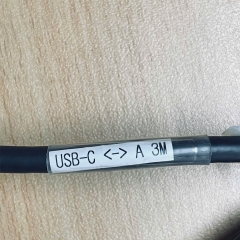 Cáp USB 3.0 Type-A sang USB Type-C góc vuông có chốt khóa kim loại Cable Right Angle USB-C to USB-A Dài 3M For USB3 Vision Industrial Cameras Industrial barcode scanners Medical equipment